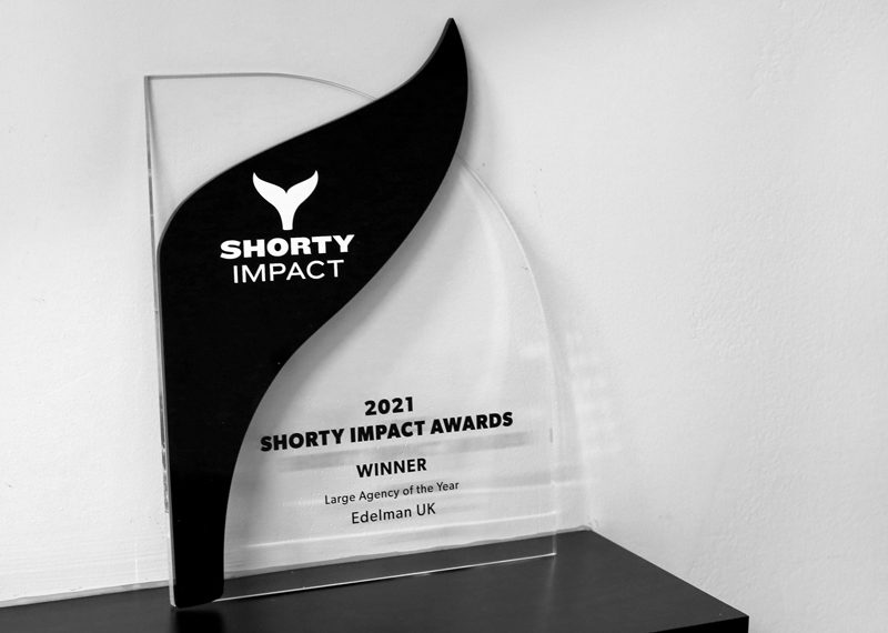 Shorty Impact Awards Cristaux International